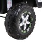 Masinuta electrica Mercedes BENZ UNIMOG, 4 motoare, 2 locuri, roti spuma EVA, Bluetooth, negru Army