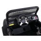 Masinuta electrica Mercedes BENZ UNIMOG, 4 motoare, 2 locuri, roti spuma EVA, Bluetooth, negru Army