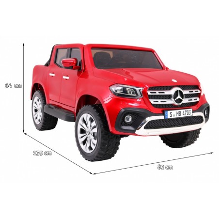 Masinuta electrica Mercedes Benz X-Class, MP4, 2 locuri, roti EVA