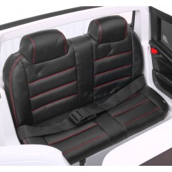 Masinuta electrica Mercedes X-Class, 4 motoare, 2 locuri, roti spuma EVA, alb