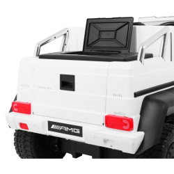 Masinuta electrica Mercedes 6x6, MP4, 2 locuri, roti cauciuc