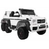 Masinuta electrica Mercedes 6x6, MP4, 2 locuri, roti cauciuc