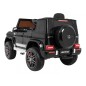 Masinuta electrica Mercedes AMG G63, roti spuma EVA, 2 motoare, negru Masinuta electrica Mercedes AMG G63, roti spuma EVA, 2 motoare, negru