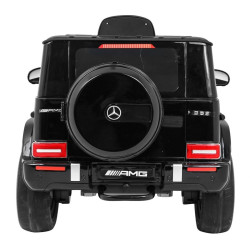 Masinuta electrica Mercedes AMG G63, roti spuma EVA, 2 motoare, negru