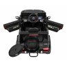 Masinuta electrica Mercedes AMG G63, roti spuma EVA, 2 motoare, negru