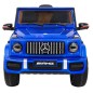 Masinuta electrica Mercedes AMG G63, roti spuma EVA, 2 motoare, albastru Masinuta electrica Mercedes AMG G63, roti spuma EVA, 2 motoare, albastru