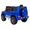 Masinuta electrica Mercedes AMG G63, roti spuma EVA, 2 motoare, albastru