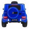 Masinuta electrica Mercedes AMG G63, roti spuma EVA, 2 motoare, albastru