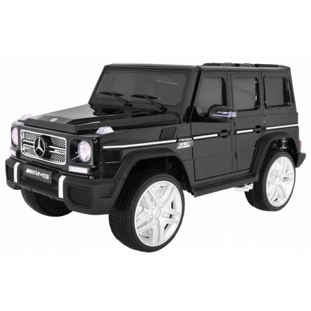 Masinuta electrica Mercedes G65, 2 locuri, 2 motoare, roti EVA
