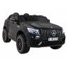 Masinuta electrica Mercedes GLC 63S, 4 motoare, roti spuma EVA, 2 locuri, Panou tactil MP4, negru