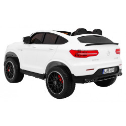 Masinuta electrica Mercedes GLC 63S, 4 motoare, roti spuma EVA, panou tactil