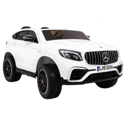 Masinuta electrica Mercedes GLC 63S, 4 motoare, roti spuma EVA, panou tactil
