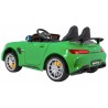 Masinuta electrica Mercedes-Benz GT, 4x4, 2 scaune, roti EVA, verde