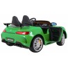 Masinuta electrica Mercedes-Benz GT, 4x4, 2 scaune, roti EVA, verde
