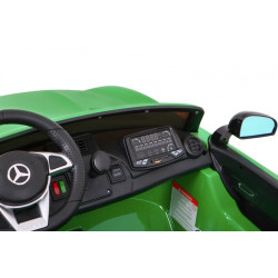 Masinuta electrica Mercedes-Benz GT, 4x4, 2 scaune, roti EVA, verde