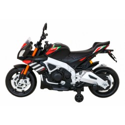 Motocicleta electrica Aprilia Tuono, 2x35W, 12V7Ah, MP3, SD, AUX, USB, greutate suportata 25 kg