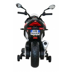 Motocicleta electrica Aprilia Tuono, 2x35W, 12V7Ah, MP3, SD, AUX, USB, greutate suportata 25 kg