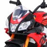 Motocicleta electrica Aprilia Tuono, 2x35W, 105 x 44 x 71 cm,  MP3, SD, AUX, USB, lumini fata spata, roti EVA