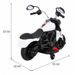 Chopper V-Max electric, baterie 6V/4,5Ah, 82 x 43 x 53 cm, lumina fata, greutate suportata 20 kg