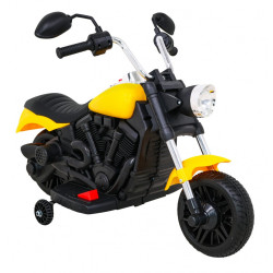 Chopper V-Max electric , 6V/4,5Ah, lumina fata, claxon, melodii, 82 x 43 x 53 cm, capacitate motor 25W