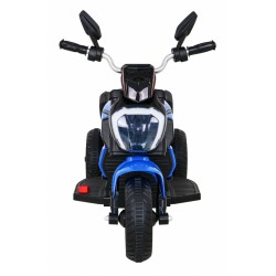 Motocicleta electrica, sport, 6V/4,5Ah, 18W, lumini, claxon, usb, scaun piele, 83x35x63 cm