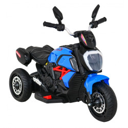 Motocicleta electrica, sport, 6V/4,5Ah, 18W, lumini, claxon, usb, scaun piele, 83x35x63 cm