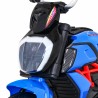 Motocicleta electrica, sport, 6V/4,5Ah, 18W, lumini, claxon, usb, scaun piele, 83x35x63 cm
