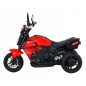 Motocicleta electrica Fast Tourist, sport, 18W, 6V/4,5Ah, roti plastic, lumini, claxon, melodii, 83 x 35 x 63 cm