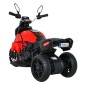 Motocicleta electrica Fast Tourist, sport, 18W, 6V/4,5Ah, roti plastic, lumini, claxon, melodii, 83 x 35 x 63 cm