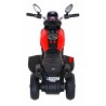 Motocicleta electrica Fast Tourist, sport, 18W, 6V/4,5Ah, roti plastic, lumini, claxon, melodii, 83 x 35 x 63 cm