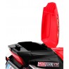 Motocicleta electrica RR1000, 6V/4,5Ah, 30W, roti plastic, lumini, comutator volan, AUX, portbagaj, manere laterale