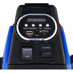 Motocicleta electrica Cross, off road, 12V/4,5Ah, 2 x 18W, 2 viteze, muzica, usb, buton start, 85 x 35 x 51 cm