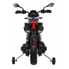 Motocicleta electrica Aprilia, 2x12V / 25W,roti EVA, amortizor spate, 2 viteze, MP3, SD, AUX, USB, roti aditionale