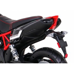Motocicleta electrica Aprilia, 2x12V / 25W,roti EVA, amortizor spate, 2 viteze, MP3, SD, AUX, USB, roti aditionale