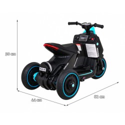 Motocicleta electrica ADVANCE, 6V7Ah, 2 x 25W, roti plastic, 2 viteze, MP3, SD, AUX, USB, Radio FM