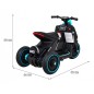 Motocicleta electrica ADVANCE, 6V7Ah, 2 x 25W, roti plastic, 2 viteze, MP3, SD, AUX, USB, Radio FM