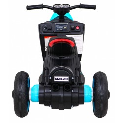 Motocicleta electrica ADVANCE, 6V7Ah, 2 x 25W, roti plastic, 2 viteze, MP3, SD, AUX, USB, Radio FM