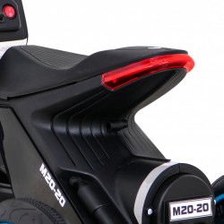 Motocicleta electrica ADVANCE, 6V7Ah, 2 x 25W, roti plastic, 2 viteze, MP3, SD, AUX, USB, Radio FM