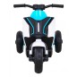 Motocicleta electrica ADVANCE Alb, 2x25W, 6V7Ah, 2 viteze, roti plastic, lumini fata spate