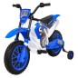 Motocicleta electrica Cross Super Speed, 2x35W, 12V7Ah, suspensie spate reglabila, roti EVA, 2 viteze Motocicleta electrica Cross Super Speed, 2x35W, 12V7Ah, suspensie spate reglabila, roti EVA, 2 viteze