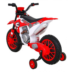 Motocicleta electrica Cross Super, 2x35W, 12V7Ah, roti EVA, suspensii, 2 viteze, schimbator viteze