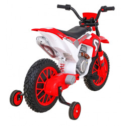Motocicleta electrica Cross Super, 2x35W, 12V7Ah, roti EVA, suspensii, 2 viteze, schimbator viteze
