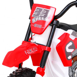 Motocicleta electrica Cross Super, 2x35W, 12V7Ah, roti EVA, suspensii, 2 viteze, schimbator viteze