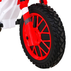 Motocicleta electrica Cross Super, 2x35W, 12V7Ah, roti EVA, suspensii, 2 viteze, schimbator viteze