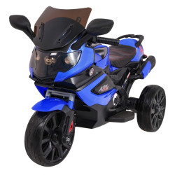 Motocicleta sport electrica, 2 x 6V/20W, 2 x 6V/4,5Ah, roti spuma EVA, Mp3, SD, AUX, USB, Bluetooth