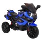Motocicleta sport electrica, 2 x 6V/20W, 2 x 6V/4,5Ah, roti spuma EVA, Mp3, SD, AUX, USB, Bluetooth