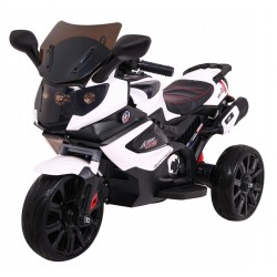 Motocicleta electrica sport, 2 x 6V/4,5Ah, 2 x 6V/20W, roti EVA, lumina LED, 102 x 42.5 x 66 cm