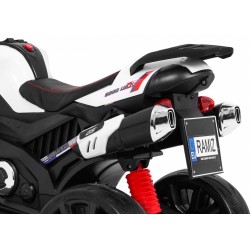 Motocicleta electrica sport, 2 x 6V/4,5Ah, 2 x 6V/20W, roti EVA, lumina LED, 102 x 42.5 x 66 cm