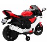 Motocicleta electrica R1 sport, 30W, baterie 6V/7Ah, lumina LED, roti plastic suplimentare, greutate suportata 30 kg