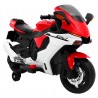 Motocicleta electrica R1 sport, 30W, baterie 6V/7Ah, lumina LED, roti plastic suplimentare, greutate suportata 30 kg